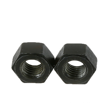 M32  ASME B18.2.2 Zinc Plated Carbon Steel ASTM A194 2HM 2H BLACK F536M Heavy Hex Nut